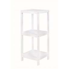 WHITE SCAFFALE 3 PIANI CM.32X32X80H (2pz)